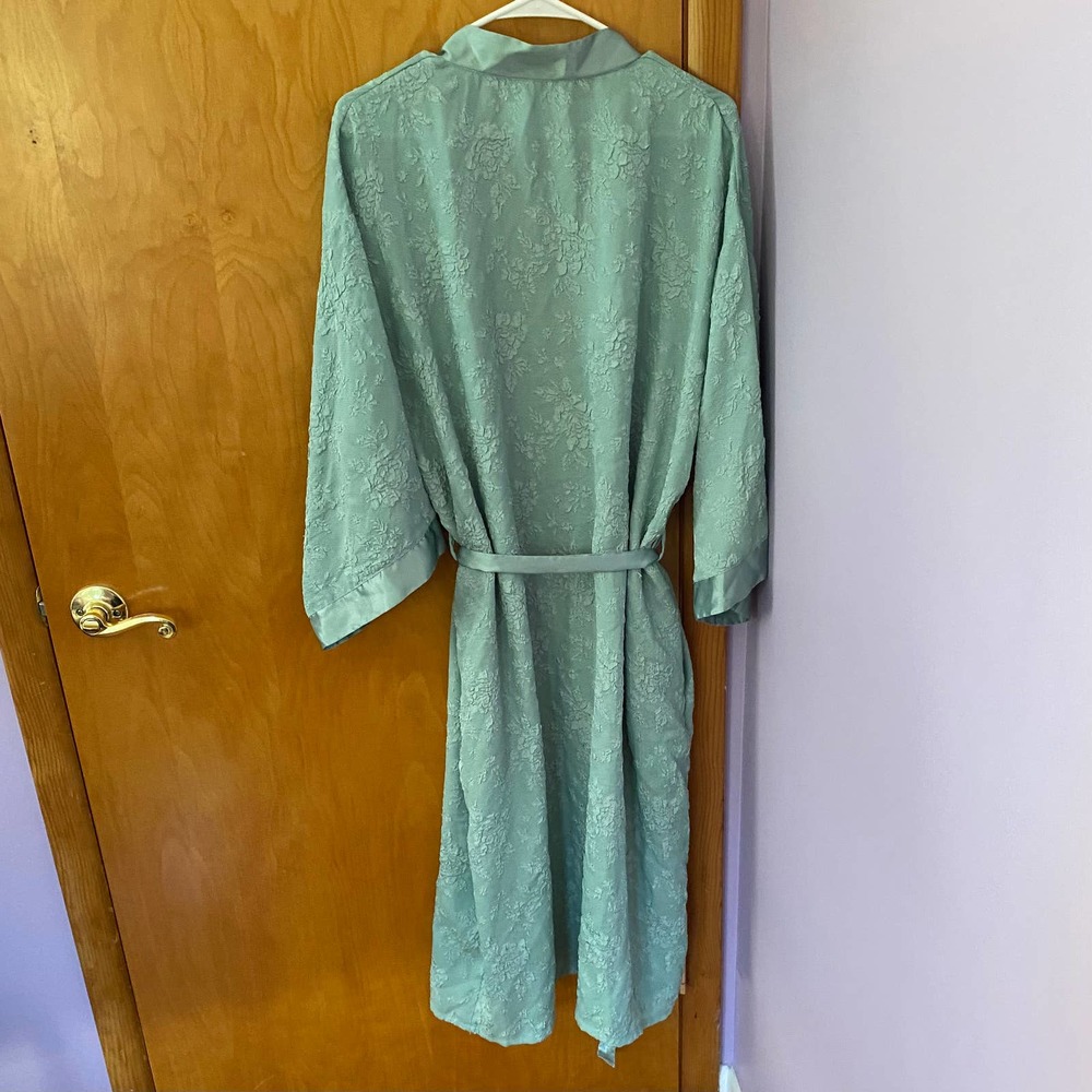 American Vintage Teal Robe - Picture 4 of 4